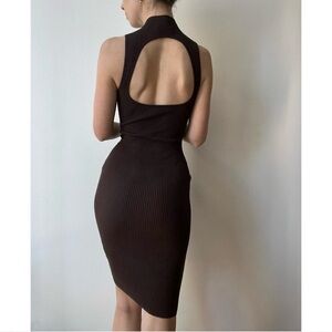Elegant black Sleeveless Dress